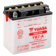 BATERIA YUASA YB 7 -A S/AC (14/ 8/14)....05.IN