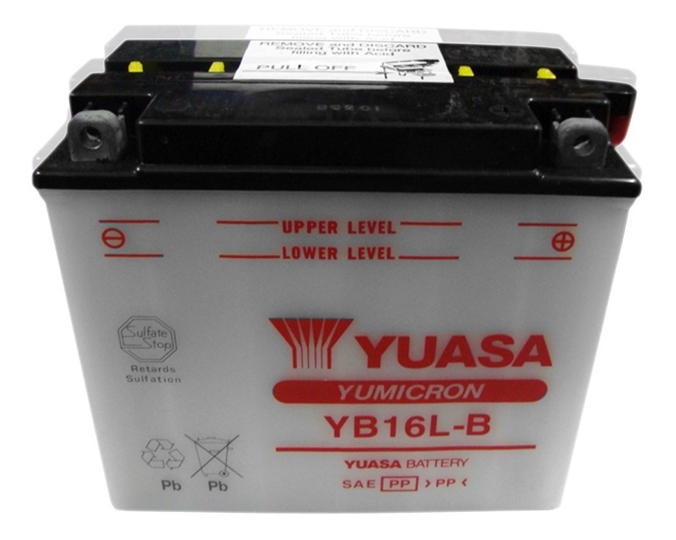 BATERIA YUASA YB16 -LB S/AC (18/10/16)....05.TW