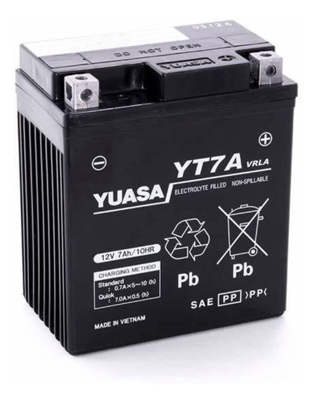BATERIA YUASA AGM YT7A =YTX7LBS (11/ 7/13)10.IN