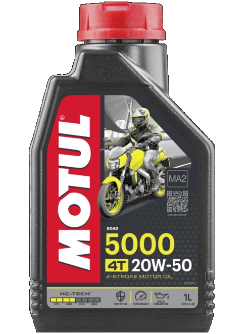 ACEITE MOTUL(4T) 5000 HC-TECH 20w50.........1L