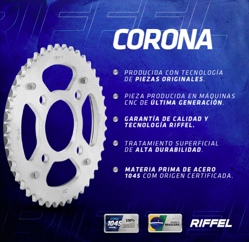 CORONA HONDA 250 XR TORNADO......520.Z-42---RIFFEL