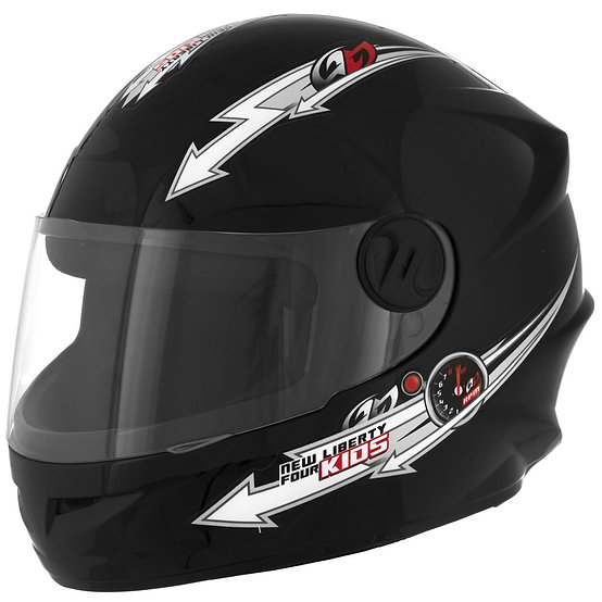 CASCO INTEGRAL LIBERT 4KID NIÑO XS NEGR 149PT.TORK