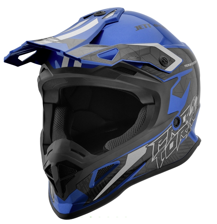 CASCO CROSS FAST BRAVE M AZUL 1092AZ..........TORK