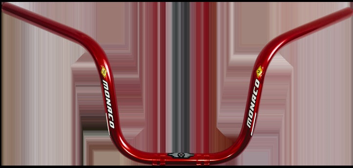 MANUBRIO CG ALTO BARNIZ ROJO BR