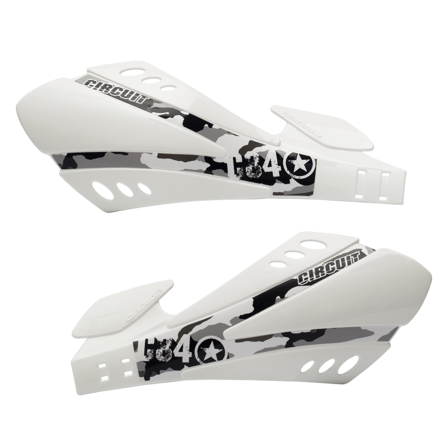 PROTECTOR DE MANOS SX-DISCO.......BLANCO-CIRCUIT