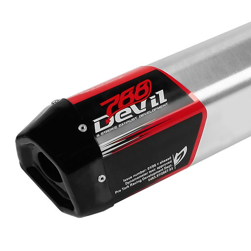 SIL.TURBO DEVIL YAMAHA 125 XTZ..-ALUM-ES473Y..TORK