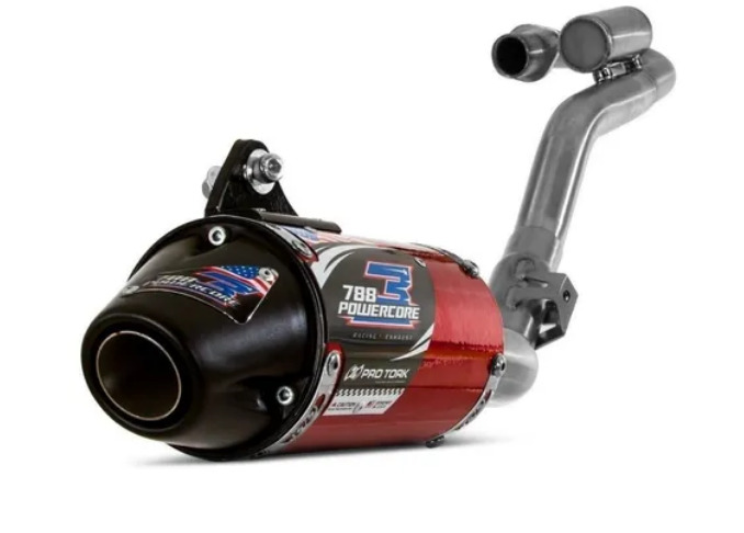 SIL.TURBO CORE3 HONDA 250 TORNADO ROJO.704ROJ.TORK