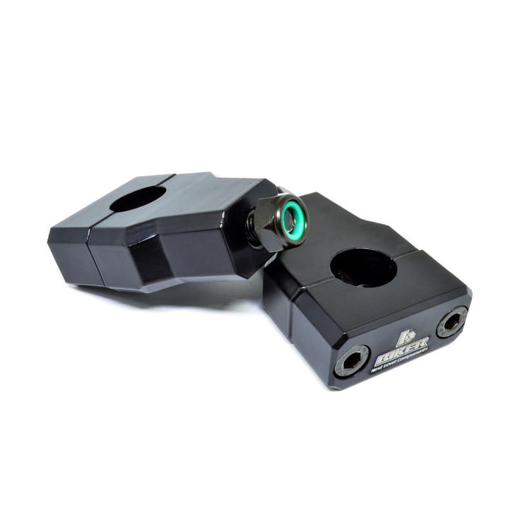 ADAPTADOR MANUBRIO Ø22 IMPORT - NEGRO 440104-BIKER