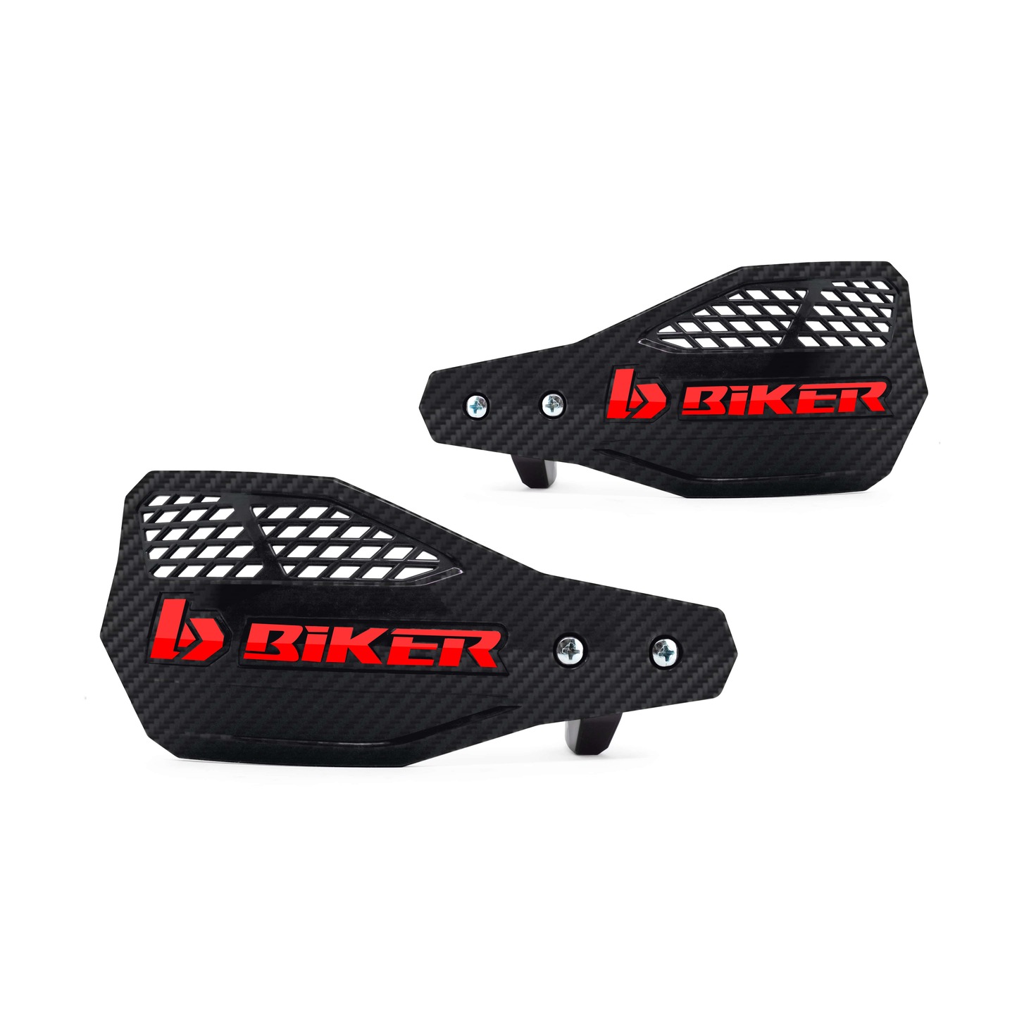 PROTECTOR DE MANOS A1R.. CARBONO ROJO 422705-BIKER