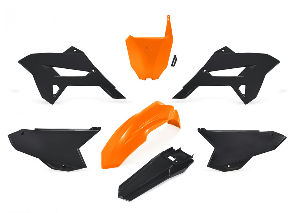 KIT PLAST.HONDA 230CRF(R1DE)NARANJA -1120504-BIKER