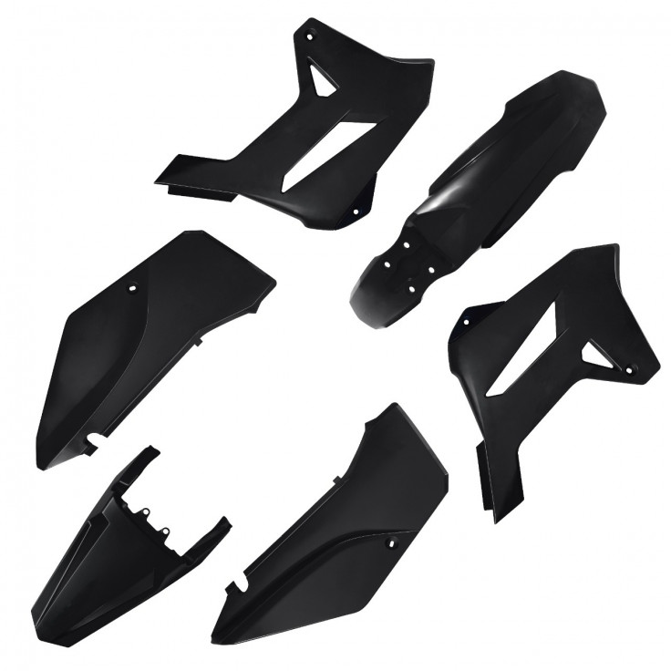 KIT PLAST.HONDA 250TORNADO(R1DE)NEGR-1120108-BIKER