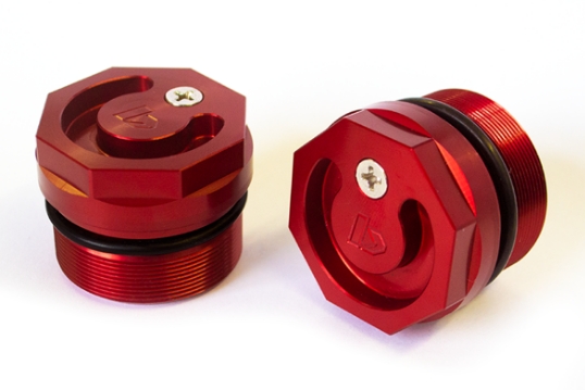 TAPA SUSP DEL. TORNADO/CRF - ROJO 1330503-BIKER