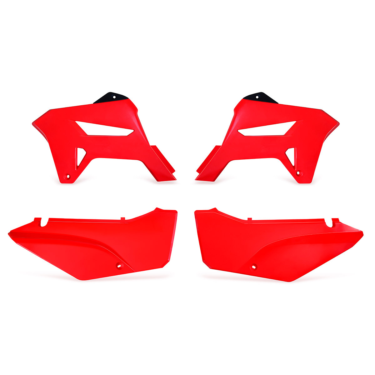 TAPAS DEPOSITO+LATERALES HONDA TORNADO ROJO -BIKER